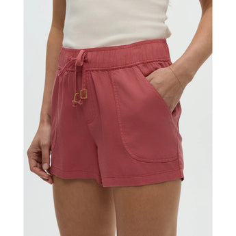 TENTREE - TENCEL INSTOW SHORT | Rosewood
