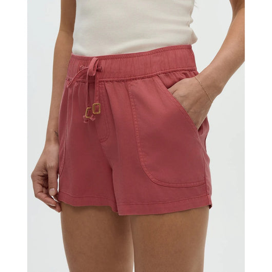 TENTREE - TENCEL INSTOW SHORT | Rosewood