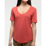 TENTREE - BRACKLEY T-SHIRT | Deep Coral Heather