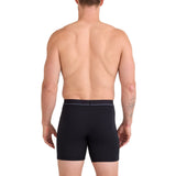 SAXX - ESSENTIAL COTTON BOXER BRIEF FLY (3-PACK) | Black