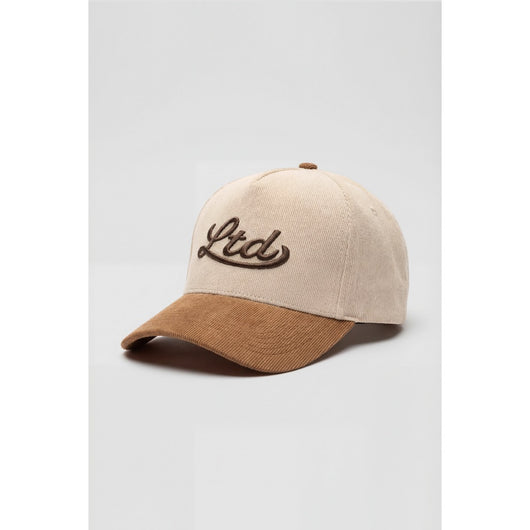 TEAMLTD - SIGNATURE CORD SNAPBACK | Cream