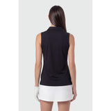 TEAMLTD - SLEEVELESS PAR-TEE POLO SHIRT | Black