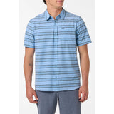 ONEILL - UPF SLUB RELAXED SS WOVEN SHIRT | Blue Grass