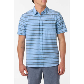 ONEILL - UPF SLUB RELAXED SS WOVEN SHIRT | Blue Grass