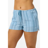 ONEILL - BRENDA WAVES STRIPE SHORT | Chambray Blue