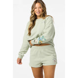 ONEILL - PETAL SCALLOP FLEECE SHORT | Desert Sage