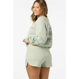 ONEILL - PETAL SCALLOP FLEECE SHORT | Desert Sage