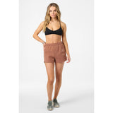 ONEILL - CHORE BREAK SCALLOP FLEECE SHORT | Carob Brown
