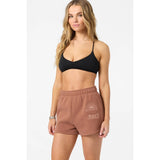 ONEILL - CHORE BREAK SCALLOP FLEECE SHORT | Carob Brown