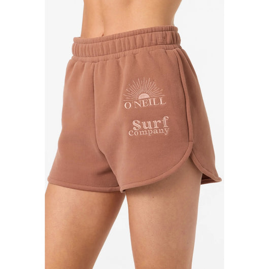ONEILL - CHORE BREAK SCALLOP FLEECE SHORT | Carob Brown