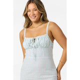 ONEILL - WILEY PLAID MIDI DRESS | Winter White