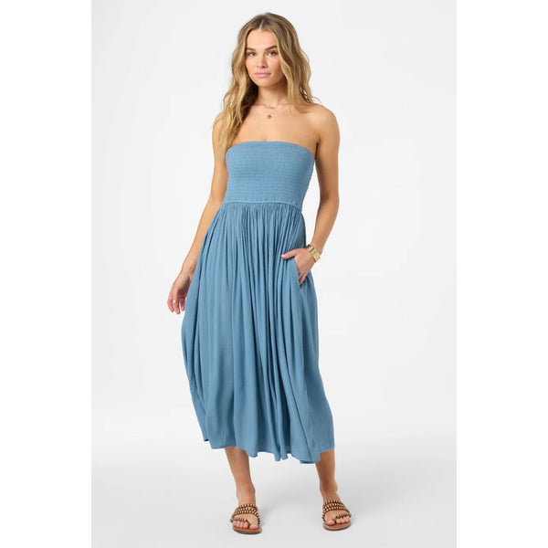 ONEILL - PIPER MIDI DRESS | Provincial Blue