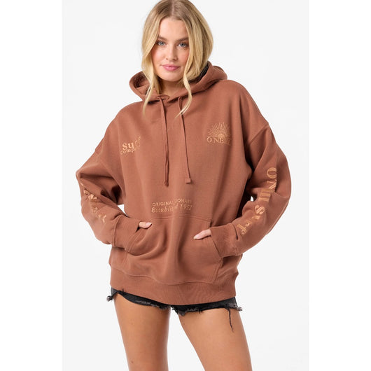 ONEILL - CHORE BREAK OVERSIZED HOODIE | Carob Brown