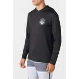 ONEILL - TRVLR UPF HOODED LONG SLEEVE - PEAK | BLACK