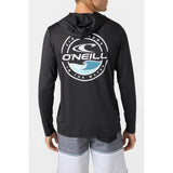 ONEILL - TRVLR UPF HOODED LONG SLEEVE - PEAK | BLACK