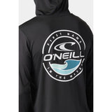 ONEILL - TRVLR UPF HOODED LONG SLEEVE - PEAK | BLACK