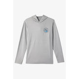 ONEILL - TRVLR UPF HOODED LONG SLEEVE - PEAK | HEATHER GREY