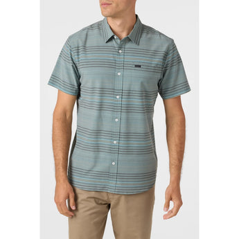 ONEILL - TRVLR UPF TRAVERSE STRIPED BUTTON-UP | SAGE