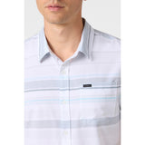ONEILL - TRVLR UPF TRAVERSE STRIPE RELAXED BUTTON-UP | WHITE