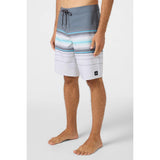 ONEILL - HYPERFREAK HEAT STRIPE 19" BOARDSHORT | GREY