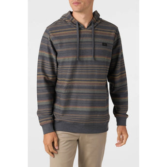 ONEILL - BAVARO STRIPE PULLOVER HOODIE | GRAPHITE