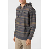 ONEILL - BAVARO STRIPE PULLOVER HOODIE | GRAPHITE