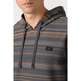 ONEILL - BAVARO STRIPE PULLOVER HOODIE | GRAPHITE