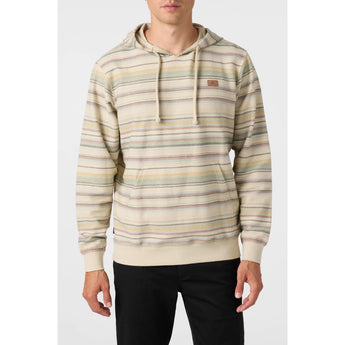 ONEILL - BAVARO STRIPE PULLOVER HOODIE | LIGHT KHAKI 2
