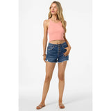 ONEILL - ALYX RIB TANK TOP | CORAL HAZE