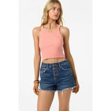 ONEILL - ALYX RIB TANK TOP | CORAL HAZE