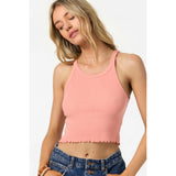 ONEILL - ALYX RIB TANK TOP | CORAL HAZE