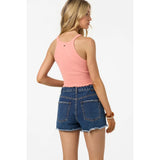 ONEILL - ALYX RIB TANK TOP | CORAL HAZE