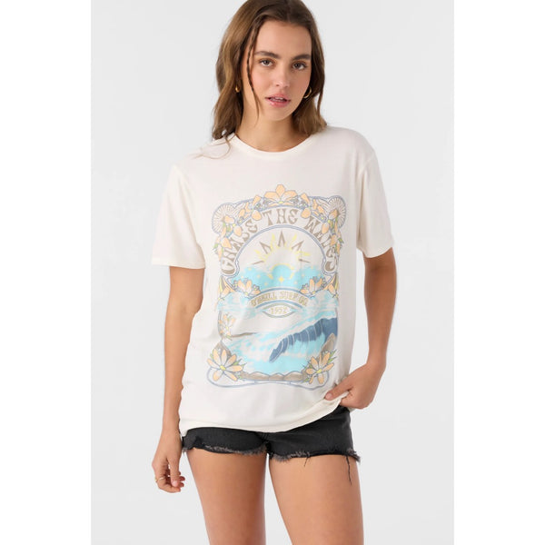 ONEILL - CHASE THE WAVES TEE | WINTER WHITE