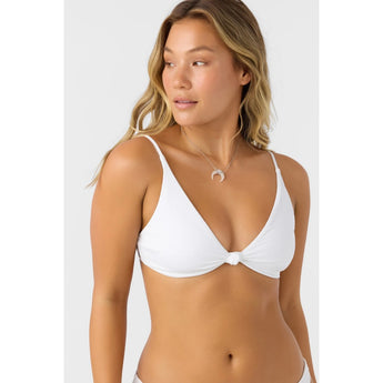 ONEILL - SALTWATER SOLIDS RIB PISMO TOP | WHITE