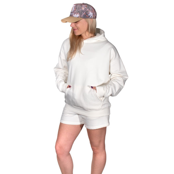 TEAMLTD - OVERSIZED HOODIE | WHITE