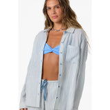 ONEILL - LENI STRIPE RELAXED LONG SLEEVE TOP | Tofu