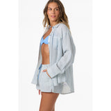 ONEILL - LENI STRIPE RELAXED LONG SLEEVE TOP | Tofu