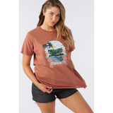 ONEILL - PARADISE HAPPENS TEE | RUSTIC BROWN