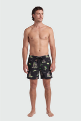 TEAMLTD - CLASSIC 6" SWIM SHORTS | Catch of the Day Black