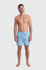 TEAMLTD - CLASSIC 6" SWIM SHORTS | Catch of the Day Blue