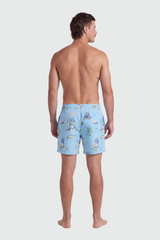TEAMLTD - CLASSIC 6" SWIM SHORTS | Catch of the Day Blue