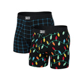 SAXX - ULTRA SUPER SOFT BOXER BRIEF (2-PACK) | GETTA WATT/WINDOW PANE