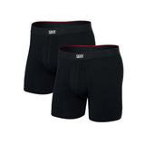 SAXX - VIBE XTRA SOFT COMFORT BOXER (2-PACK) | Black