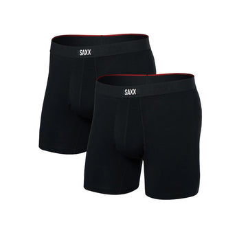 SAXX - VIBE XTRA SOFT COMFORT BOXER (2-PACK) | Black