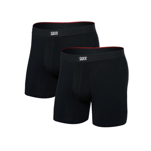 SAXX - VIBE XTRA SOFT COMFORT BOXER (2-PACK) | Black