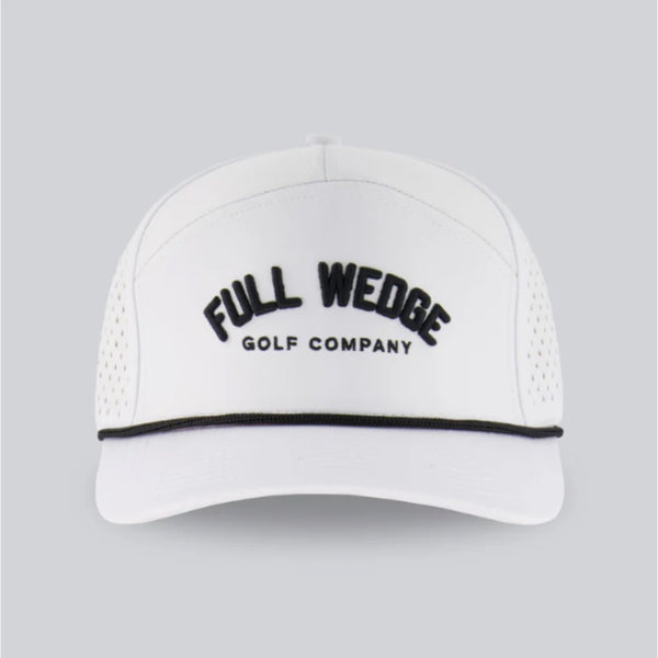 FULL WEDGE - ROPE HAT | WHITE