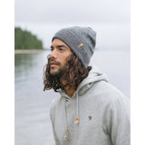 TENTREE - WOOL KURT BEANIE | Meteorite Black Marled