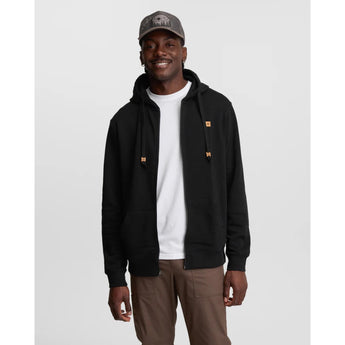 TENTREE - REYNARD ZIP HOODIE | Meteorite Black