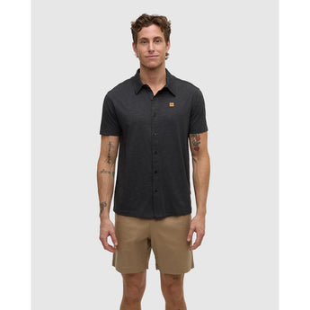 TENTREE - HAWTHORN SHIRT | Meteorite Black Heather