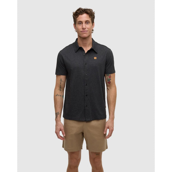 TENTREE - HAWTHORN SHIRT | Meteorite Black Heather